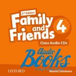 Jenny Quintana - Family and Friends 4, Second Edition: Class Audio CDs(3) ()