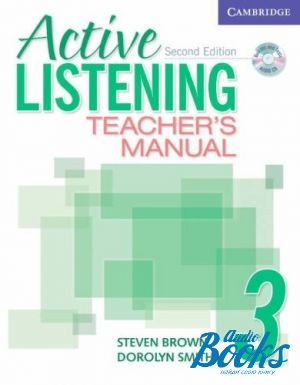 Book + cd "Active Listening 3 Teachers Manual with Audio CD" - Steven Brown, Dorolyn Smith