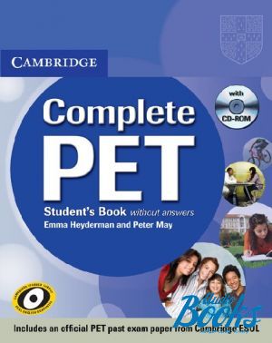 Book + cd "Complete PET: Students Book without answers with CD-ROM ( / )" - Emma Heyderman, Peter May