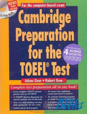 Book + cd "Cambridge Preparation for the TOEFL Test 3 ed.+ CD" - Jolene Gear