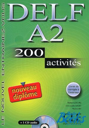 Book + cd "DELF A2, 200 Activites Livre + CD audio" - Emmanuel Gadet